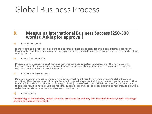 elements of international business ppt write any two motivating factors of international business